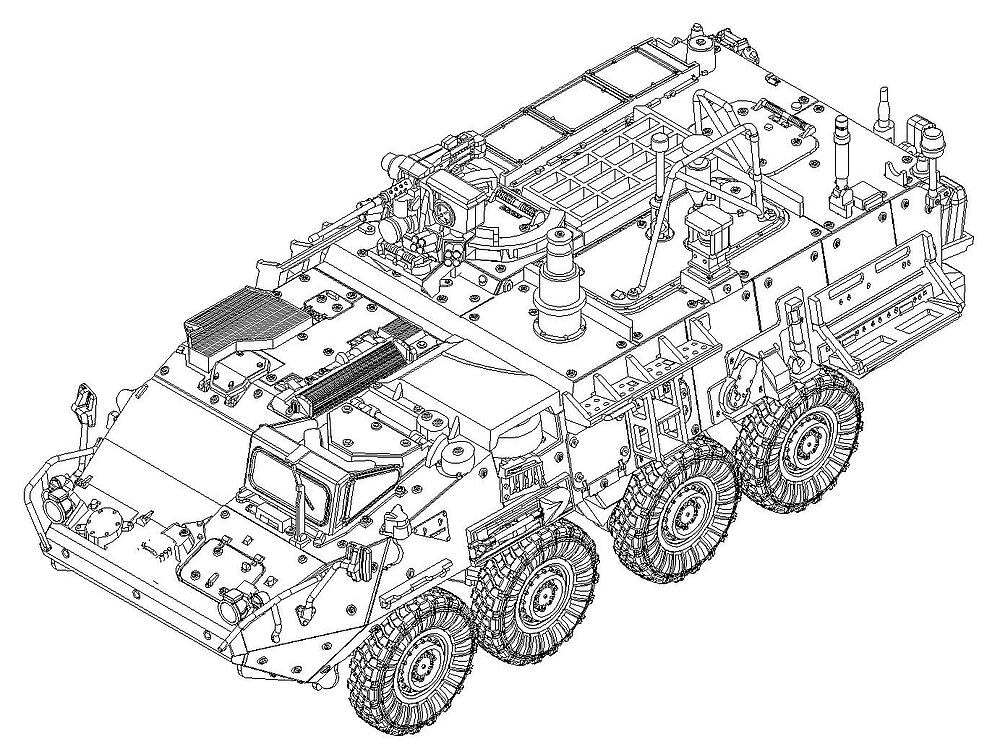 

Trumpeter 1/72 scale American M1135 NBCRV plastic model kit 07429
