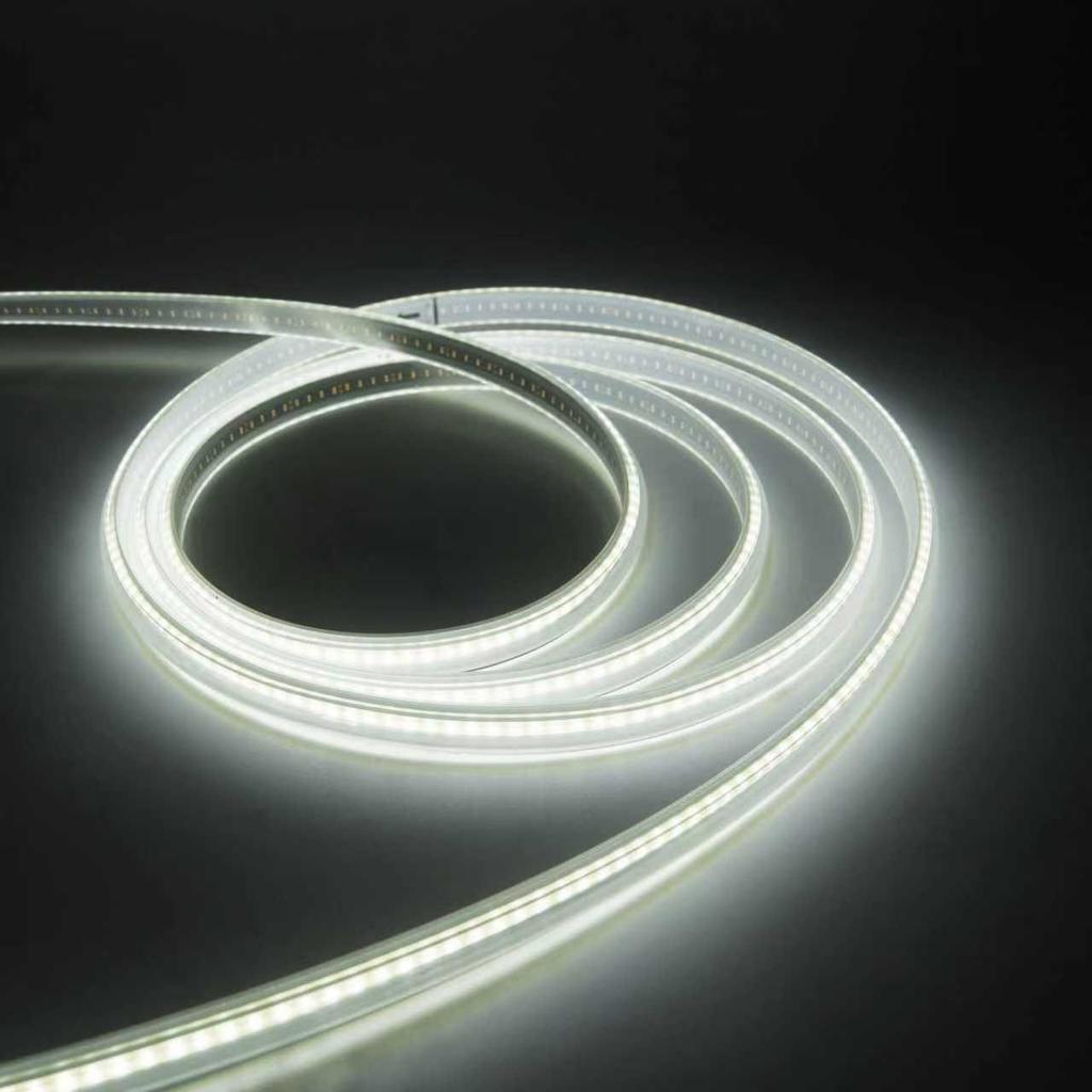 220V COB LED Self-Adhesive Waterproof Light Strip for Indoor/Outdoor Use