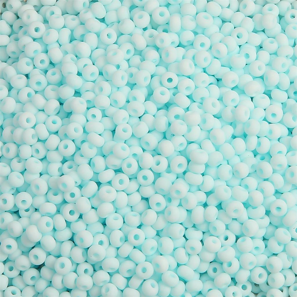 450G High Quality Seed Beads Macarons Frosted Polish Glass Beads for Bracelet Necklace DIY Jewelry Accessoreis Making