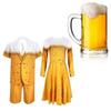 Mens Theme Beer Performance Suit Dress Cosplay Costume Halloween Party Gift