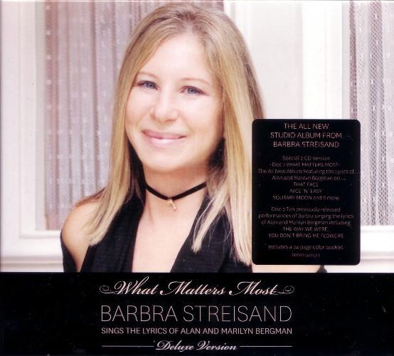 

CD BARBRA STREISAND - What Matters Most 88697940572 Columbia, Sony 2011 US Pop Used