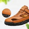 Summer Classic Men's Sandals Soft Leather Beach Sandals Outdoor Casual Lightweight Sandal Plus Size 39-48