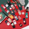 Christmas Socks Advent Calendar 24-Day Countdown Box Santa Reindeer Snowflakes Kids Blind Boxes Countdown Gift Xmas Party Favors