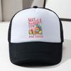 Tequila Mas Por Favor Graphic Trucker Hat Breathable Mesh Back Casual Outdoor Cap for Men and Women