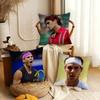 Tennis RRafael NNadal Kissenbezug Wohnzimmer Sofakissenbezug Geeignet für Haus Schlafzimmer Raumdekoration