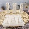 Flexible Silicone Mould For Crafting Realistic Lighthouse Figurines Portable for Home and Office Decoration Daily Use