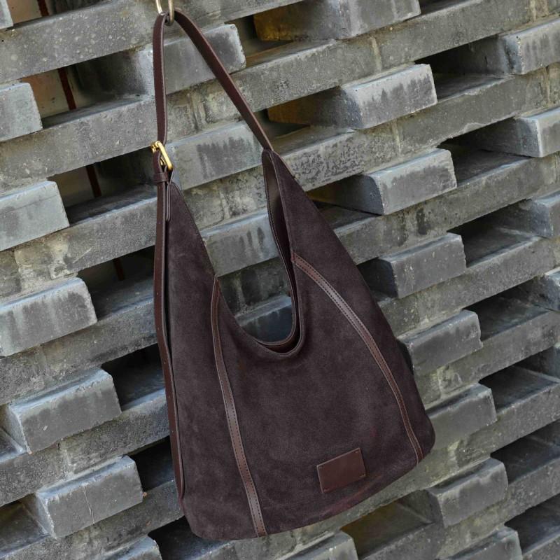 

Large Capacity Single Shoulder Women s Bag Leather Retro Crossbody Fashionable Frosted Cowhide Casual Commuting Tote 31x17x38CM кавовий