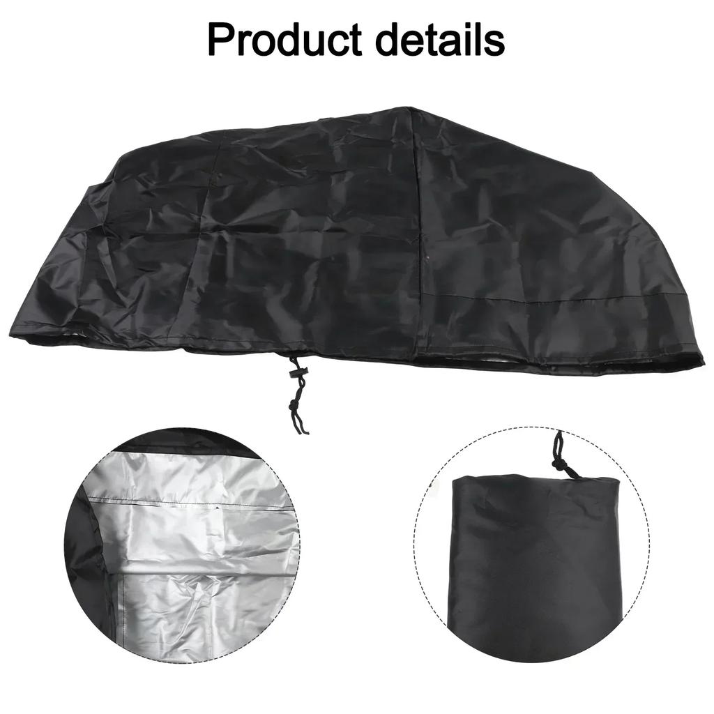 Heavy Duty Oxford Fabric Dust Cover for 8 Gallon Portable Pancake Air Compressor with Adjustable Drawstring and Carry Handle