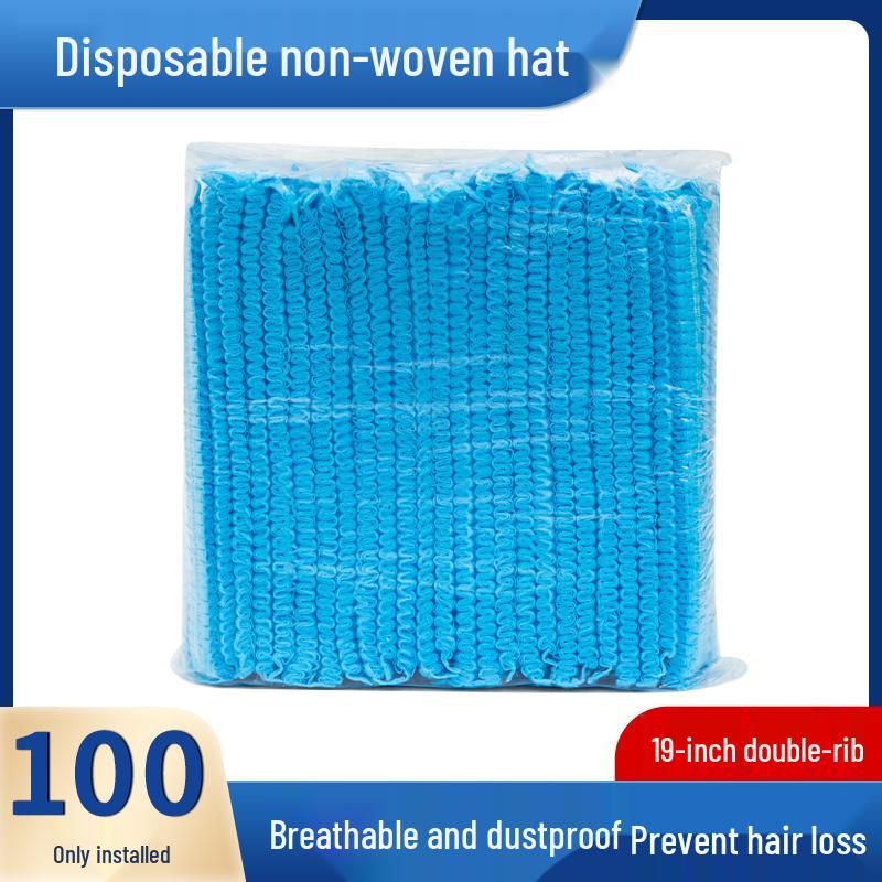 Disposable Non-woven Dustproof Work Cap for Kitchen & Catering