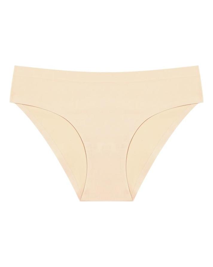 Allofme Women Modal Seamless and Traceless Panties Solid Color Underwear Soft and Comfortable Lingerie