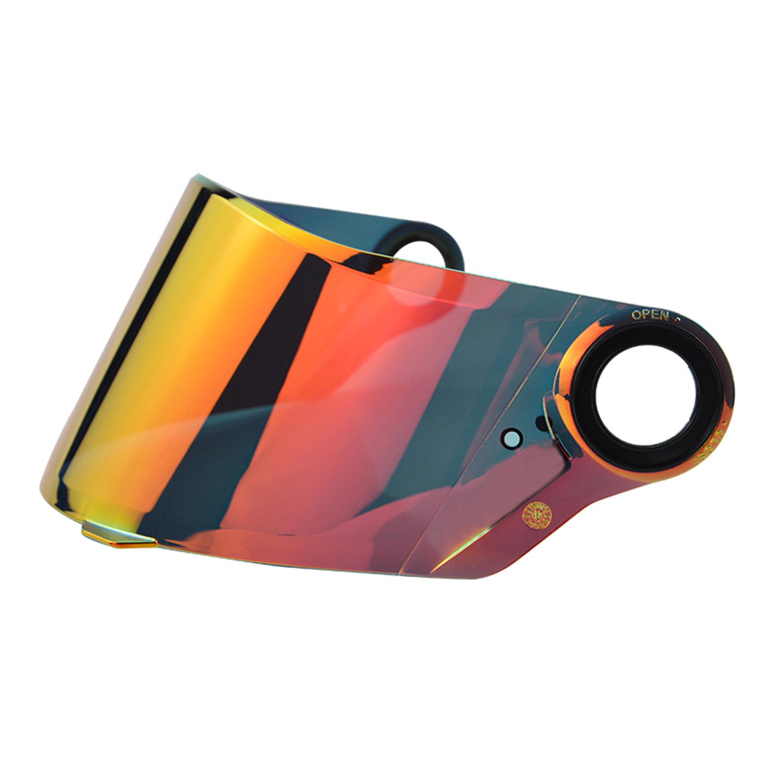 Irfora Visiera di ricambio per casco LS2 FF358 FF396, casco integrale per moto, protezione antivento