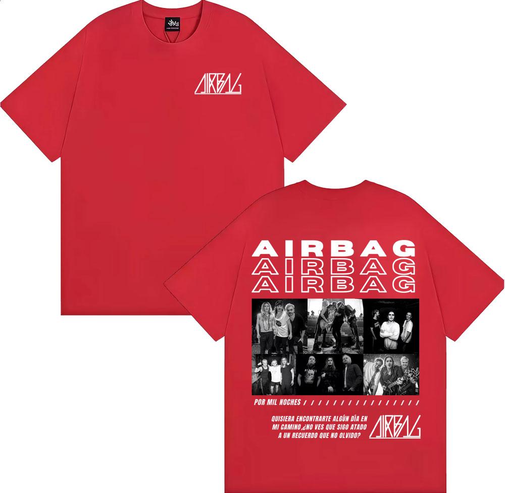 

Airbag Anarquia En Buenos Aires Album 2026 Tour T Shirts Men Women Casual Cotton Short Sleeve Tshirts Fashion Oversized T Shirt S