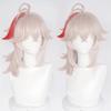 Kazuha Cosplay Paruka Genshin Impact 46cm Krátké vlasy Anime Cosplay Halloween tepelně odolné syntetické paruky