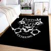 Skull Wings Engine Power carpet Suitable for all seasons printing Protective pad Office chair cushion Fashion