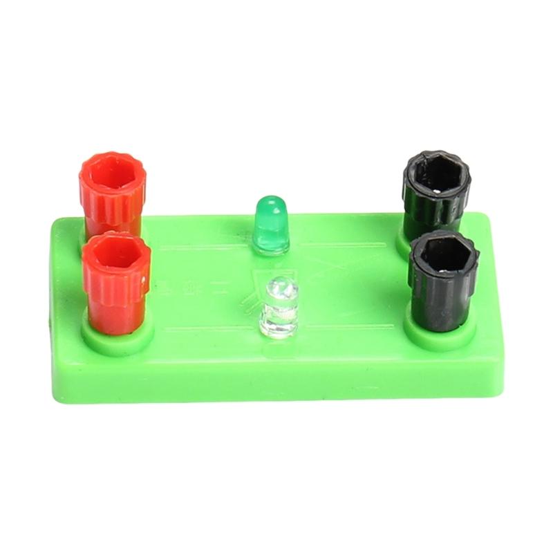 Светодиоды Излучающие Диоды Экспериментальное Устройство Физика Электричество Экспериментальное Оборудование со Светодиодной Лампочкой для Студента 1