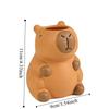 Tabletop Storage Capybara Pencil Storage Box Ornament Capybara Stationery Organizer  Makeup Brush