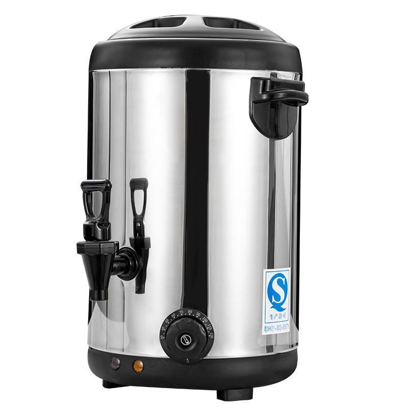 8L/12L/16L/18L Electric Double-layer Milk Tea Bucket Stainless Steel Hot Water Insulation Bucket Automatic Heating Boiling Water Machine