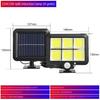 56LED Induction Wall Lamp Waterproof Split Solar 100COB Separated Human Body Induction Courtyard Lamp Garage Lamp