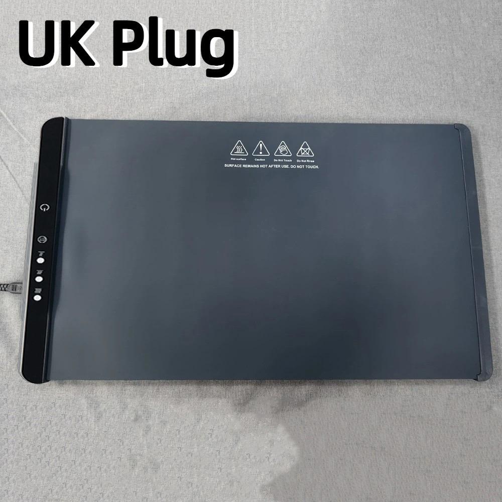 Non Slip Food Warming Mat Adjustable Temperature Electric Heating Tray Household Dining