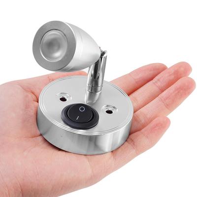 DC12V 3W LED Spot Reading Light RV Camp Boat Wall Bedside Lamp Boat Home Trailer Interior Lighting