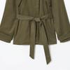 European and American Women's Clothing Popular Fashion Temperament Casual Belt Decoration Trench Coat