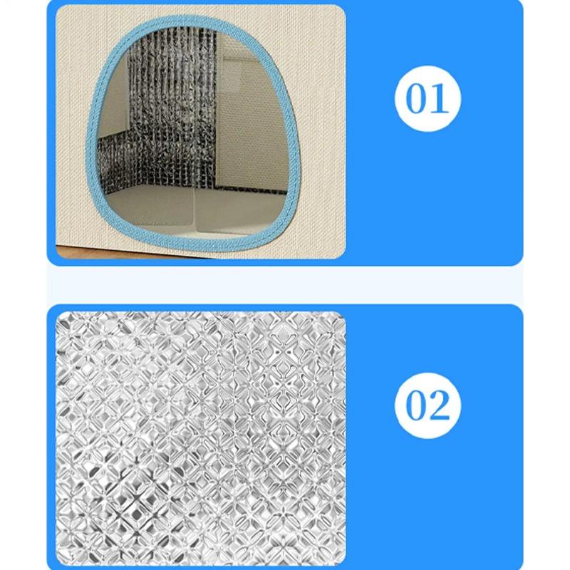 Katzen Kühlbett Tragbare Klimaanlage Haus Faltbarer Haustier Iglu Nest mit Kühlakkus für Kleine Mittlere Katzen Kätzchen