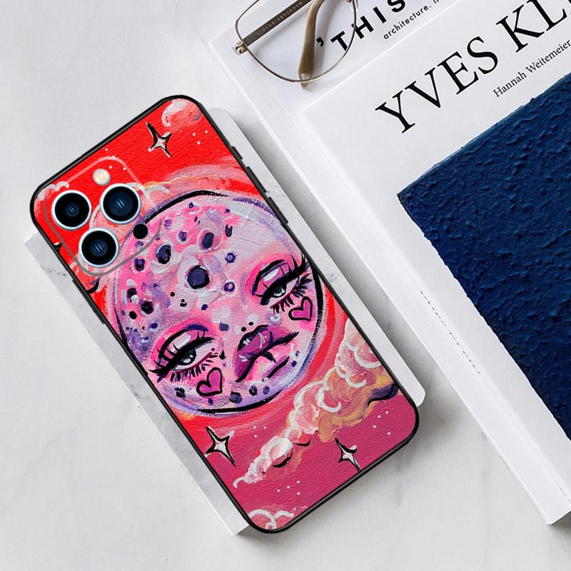 Indie Kids Aesthetic Hippie Acid Trip Case For iPhone 17 Air 15 14 11 16 Pro Max 13 12 Mini 15 16 Plus 16e Funda Silicone Cover