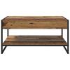 Coffee Table Reclaimed Wood Look 80 x 50 x 40 cm Wood Based Material
