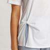 Hanro Cotton R Neck Top natuRal shiRt  78402 White  Sea bReeze 