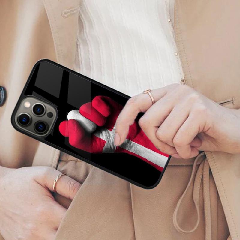 Denmark Flag Phone Magnetic Phone Case For APPLE iPhone 17 Air 16 14 13 12 Pro Max 15 Plus Wireless Charge With MagSafe Cover