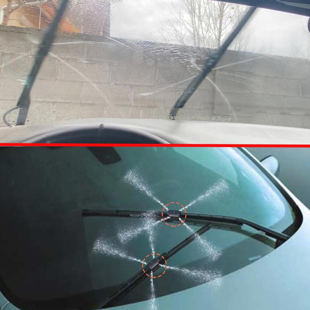 Car Windscreen Washer Wiper Blade Water Spray Jets Nozzles for Renault Espace 3 Grand 1996-2002 Avantime Enviro 2000 Sanjiang