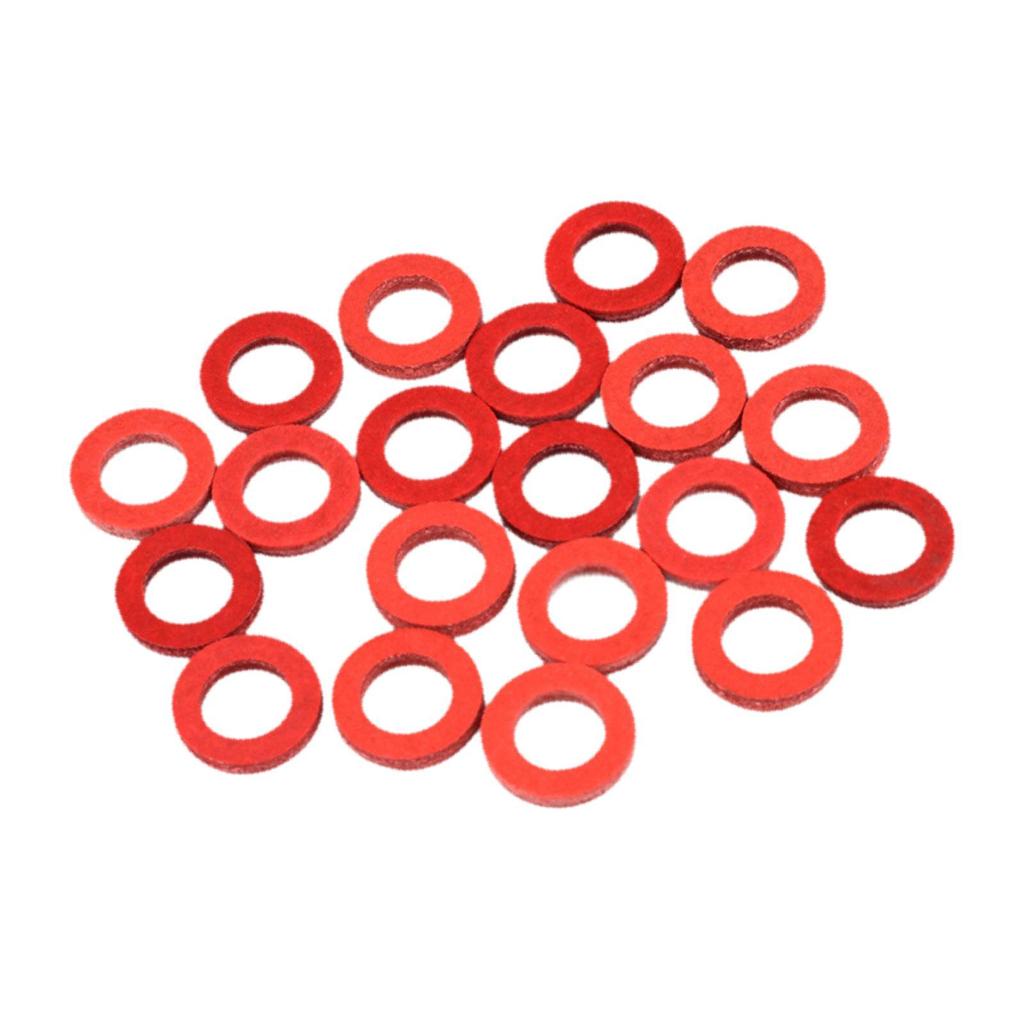 20 Pieces Oil Drain Plug Gaskets 90430-08003 Replace Parts Oil Drain Plug Seal Washers for DIY Accessories
