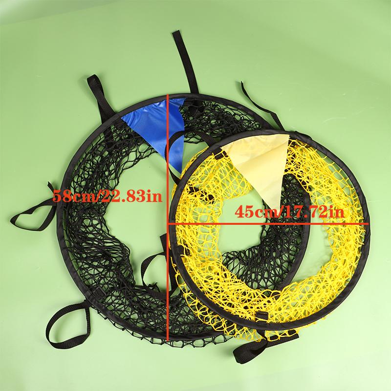 1 Pc Youth Football Aiming Net Football Training Shooting Target Improve Hit Net Football Net Foldable Net Football Goal Net