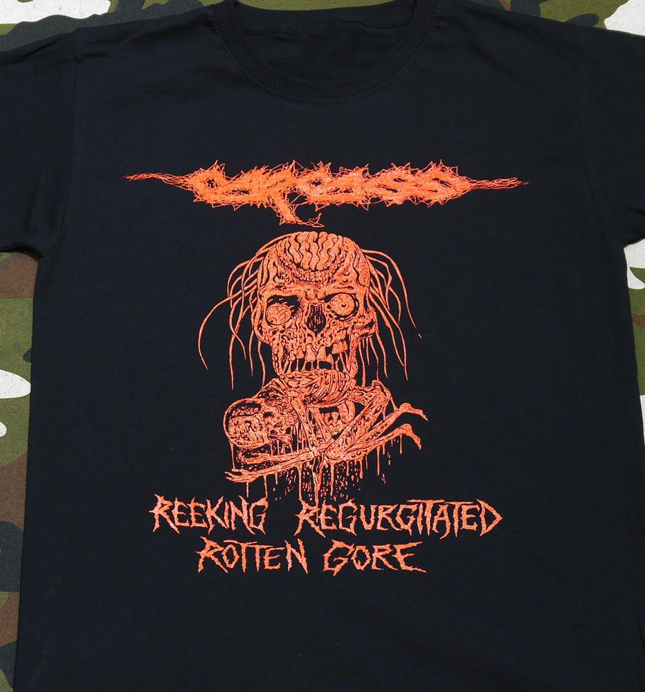 CARCASS - Reeking Regurgitated  Shirt Band Black Shirt ND095 Unisex T-Shirt XXXL