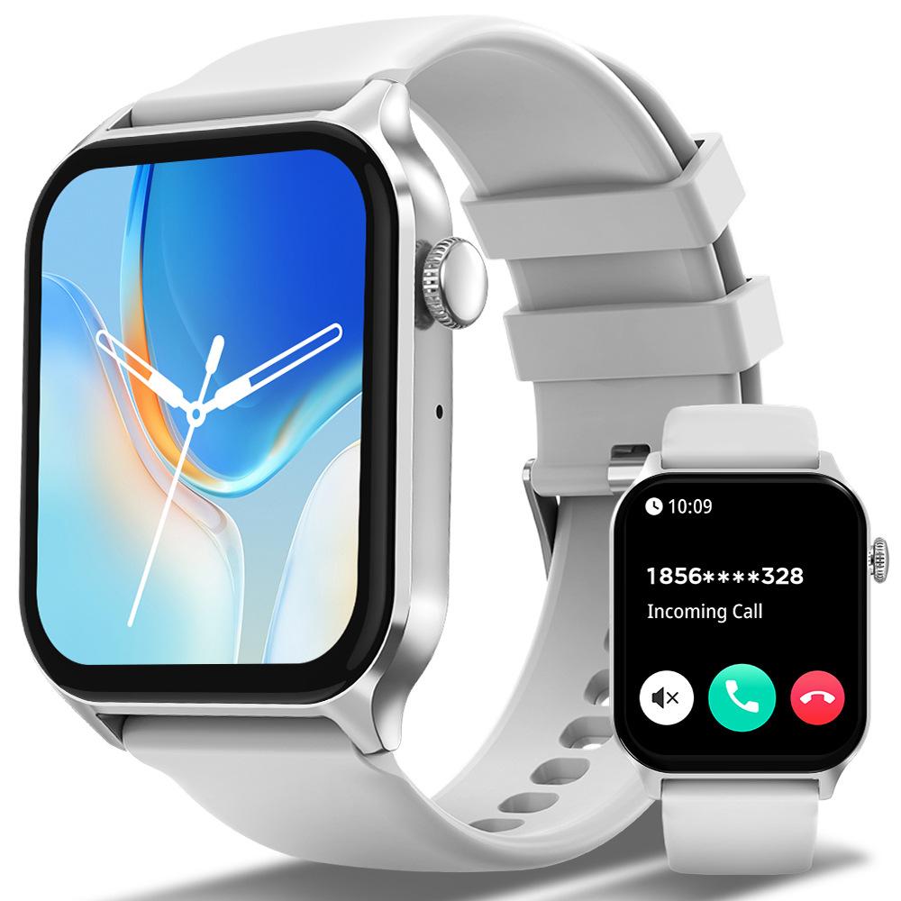 Smartwatch Calls 1.83'' Full Touch Screen Health Monitor 100+ Sport Modes Watch