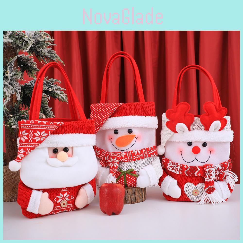 Christmas Gift Bag Peaceful Night Apple Bag Cartoon Candy Bag Direct Sale From Manufacturer Characters)