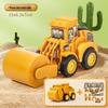 Children's Inertia-Powered Excavator Toy - Educational Pull-Back Car Gift