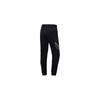 Li Ning Badminton Series Letter Geometric Pattern Printed Elastic Waist Cuffed Sports Pants Women Pants Black AKLR140-4