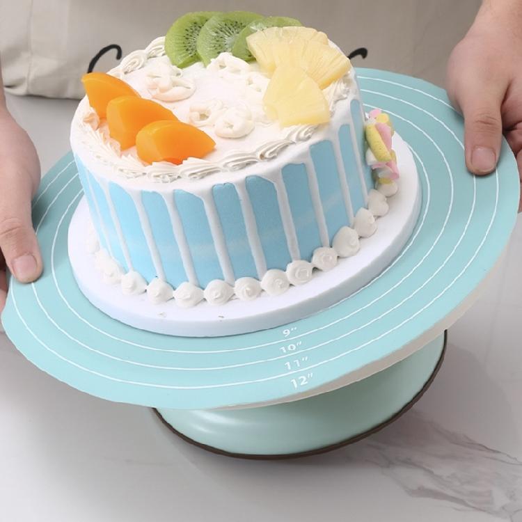 2 Piece Thickened Food Safe Silicone Dough Rolling Mat With Nonslip Surfaces For Pizza Bread Cookie Baking Preparation