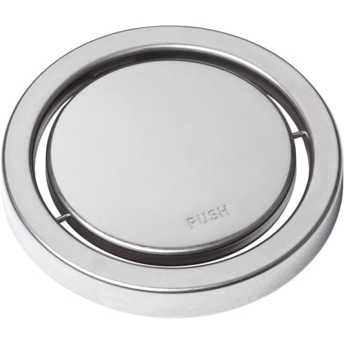 Drain Cover, Rotating Drain Plate for Sinks, for 14.5cm Diameter, 14.3cm Diameter X 1.7cm Height, Stainless Steel