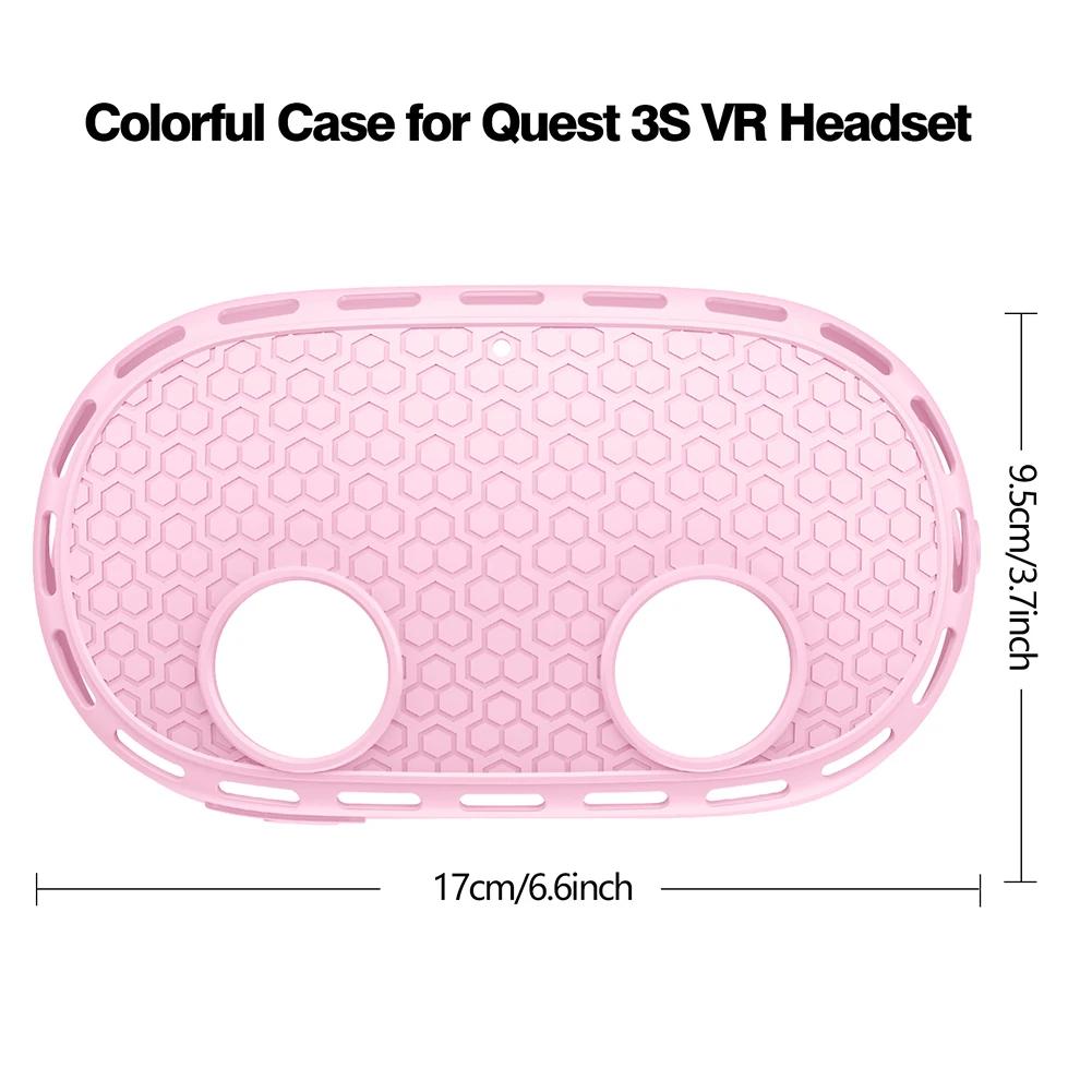 Handle Protective Cover For Meta Quest 3S/Quest 3 Anti-collision Touch Silicone Controller Extended Grips VR Accessories