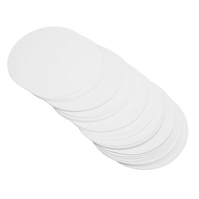 100 Stück handgezeichnete runde Papierabzeichen, DIY-Abzeichenherstellungspapier für Pin-Abzeichen, Kühlschrankaufkleber