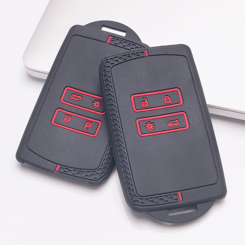 Key Fob Cover for Renault Koleos Kadjar Megane Talisman Espace Scenic Grand Anti-Scratch Guard Shockproof Protection Soft Grip Texture