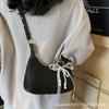 2025 New Trendy Simple Underarm Bag Premium Textured Palm Pattern Dumpling Bag Versatile Shoulder Crossbody Bag Women's Bag