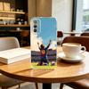 LIONEL Leo Messi-i F-Football Handyhülle Transparentes Silikon Weich Für SamsungA10,12,20,21S,30,31,40,50,51,52,70,71