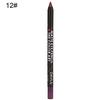 Puntos Waterproof Long Lasting 12 Colors Lipstick Pencil Silky Matte Lip Liner Cosmetic