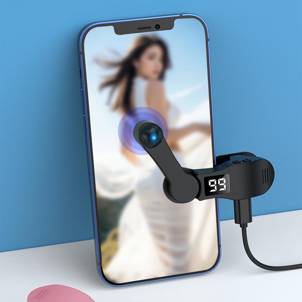 Digital Auto Screen Clicker for Smart Phone Apps Video Live Streaming Gadget Smartphone Game Screen Touch Tripods Tapper