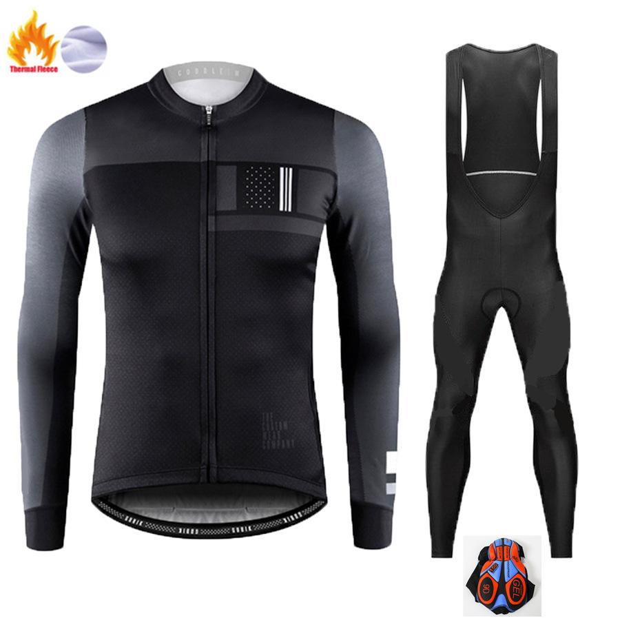 Cycling Clothing Autumn and Winter Long-sleeved Velvet Warm Road Men's Team Tour De France Cycling Clothing 2026 Winter Cycling Clothing Set