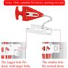 2pcs Door Stoppers Security, Portable Door Lock,Hotel Room Apartment Safet, Upgrade Portable Door Lock,Sleep with Peace of Mind
