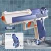 Kids Press Type Water Gun Manual Continuous Firing Squirt Gun Swimming Pool Toys Beach Outdoor Toy Large Capacity Water Pistol